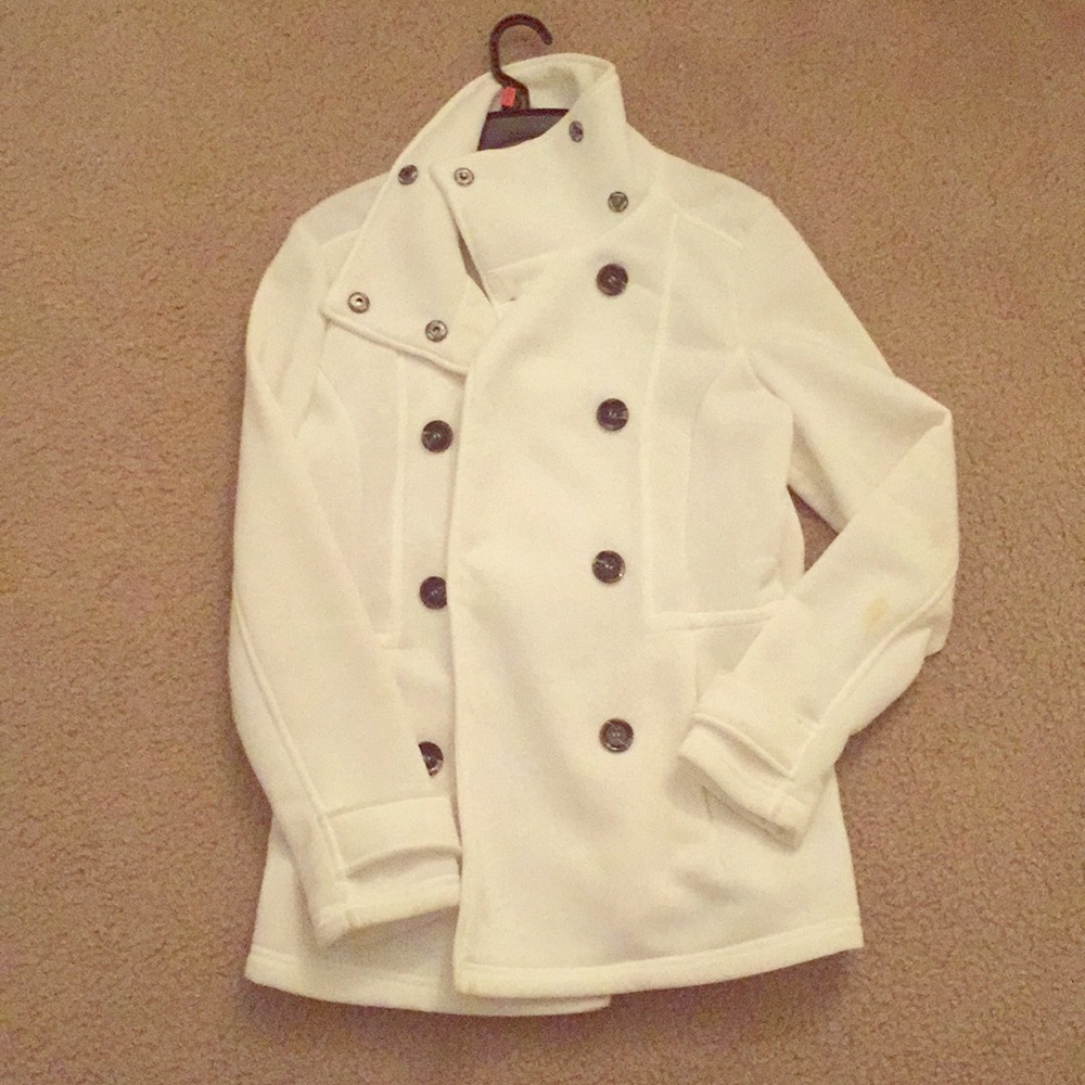 White winter jacket